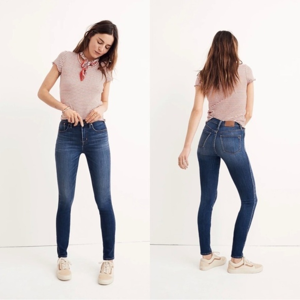 Madewell 10” High Rise Skinny Jeans – Plus Petite – Size 24W / 37P